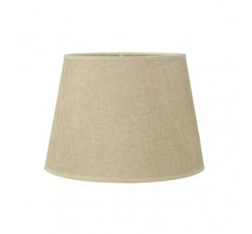 Heronia Η-02 ΚΩΝΙΚΟ ΜΠΕΖ Φ35 ΑΜΠΑΖΟΥΡ Φ35h25φ23cm Ε/27 ΕΠΙΤΡΑΠΕΖΙΟ