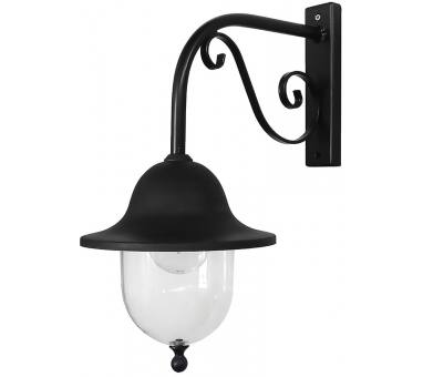 Heronia W90-801 BLACK ΑΠΛΙΚΑ 90˚ ΜΕΤΑΛΛΙΚΗ