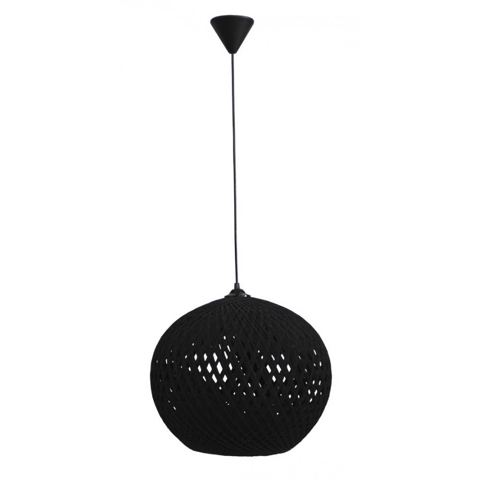 Heronia SILK-02 Φ35 BLACK 1/L PENDEL Ε/27