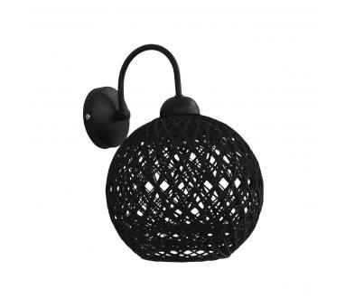 Heronia SILK-01/ΑΡ Φ20 BLACK-BLACK ΑΠΛΙΚΑ ΜΕΤΑΛ