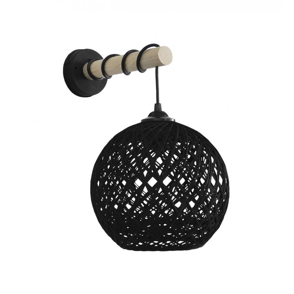 Heronia SILK-01/ΑΡ STICK BLACK Φ20 ΑΠΛΙΚΑ ΞΥΛΟ