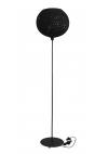 Heronia SILK-02 FLOOR LAMP BLACK Φ35 ΟΡΘΟΣΤΑΤΗΣ