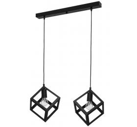 Heronia KYVOS 2/L RAGA BLACK ΚΡΕΜΑΣΤΟ METAΛΙΚΟ