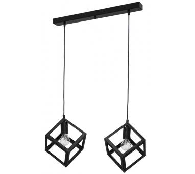 Heronia KYVOS 2/L RAGA BLACK ΚΡΕΜΑΣΤΟ METAΛΙΚΟ