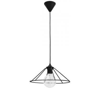 Heronia Φωτιστικό μεταλλικό FUN-350/24 1L PENDEL BLACK