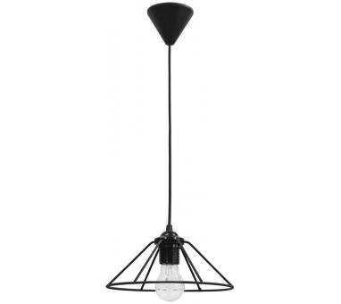 Heronia Φωτιστικό μεταλλικό FUN-350/18 1L PENDEL BLACK