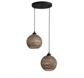 Heronia SILK/2L PENDEL BL-NATURAL ΚΡΕΜΑΣΤΟ