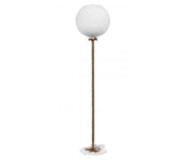 Heronia SILK-02 FLOOR LAMP ROPE WHITE-UT-WH ΟΡΘΟΣΤΑΤΗΣ ΣΧΟΙΝΙ