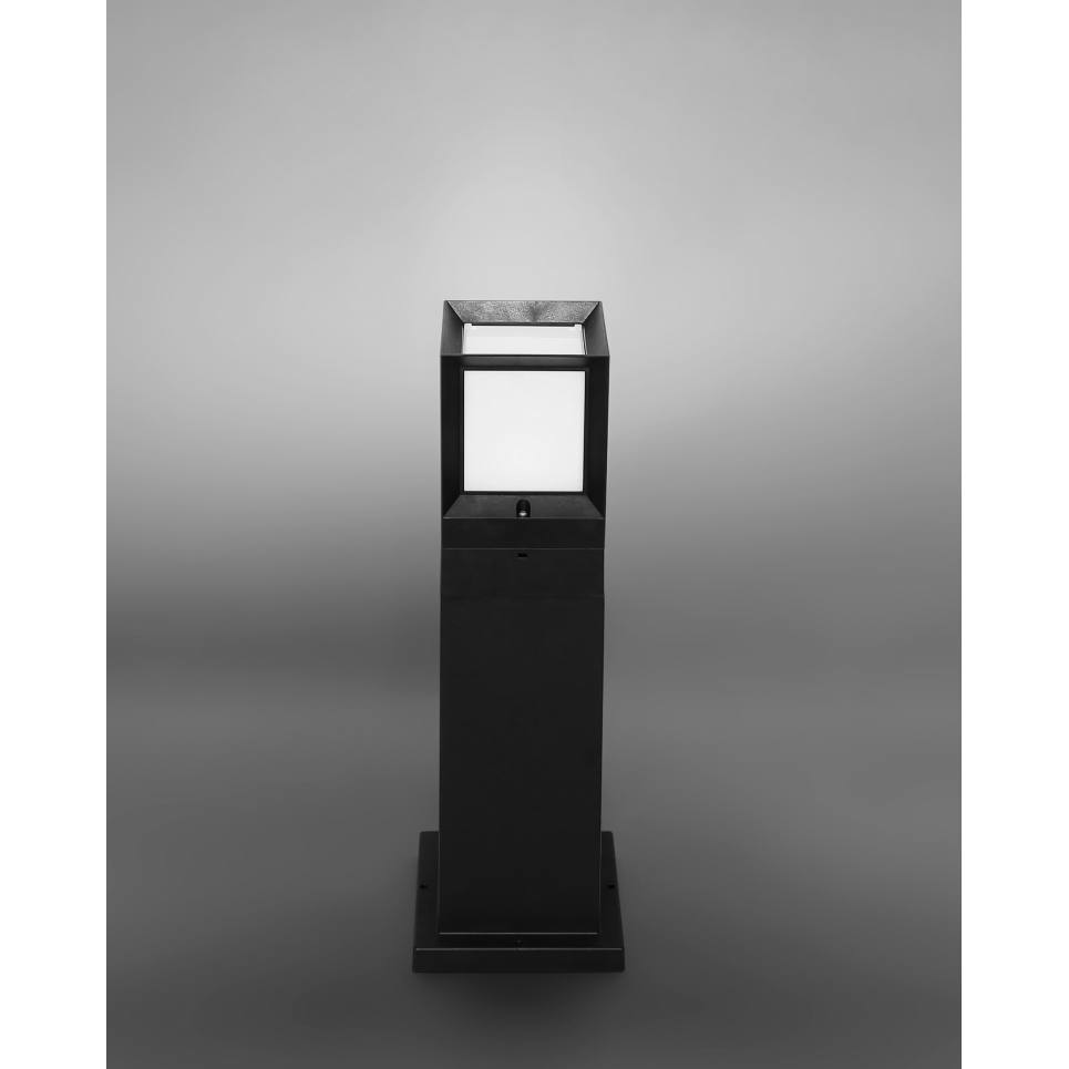 Heronia D-266 BLACK ΕΔΑΦΟΥΣ ΤΕΤΡΑΓΩΝΟ ΠΛΑΣΤΙΚΟ 16x16x70cm