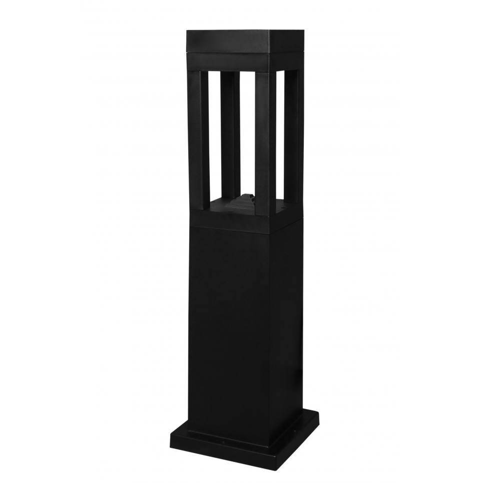 Heronia D-286 BLACK ΕΔΑΦΟΥΣ ΤΕΤΡΑΓΩΝΟ GU10 ΠΛΑΣΤΙΚΟ 22x22x78cm