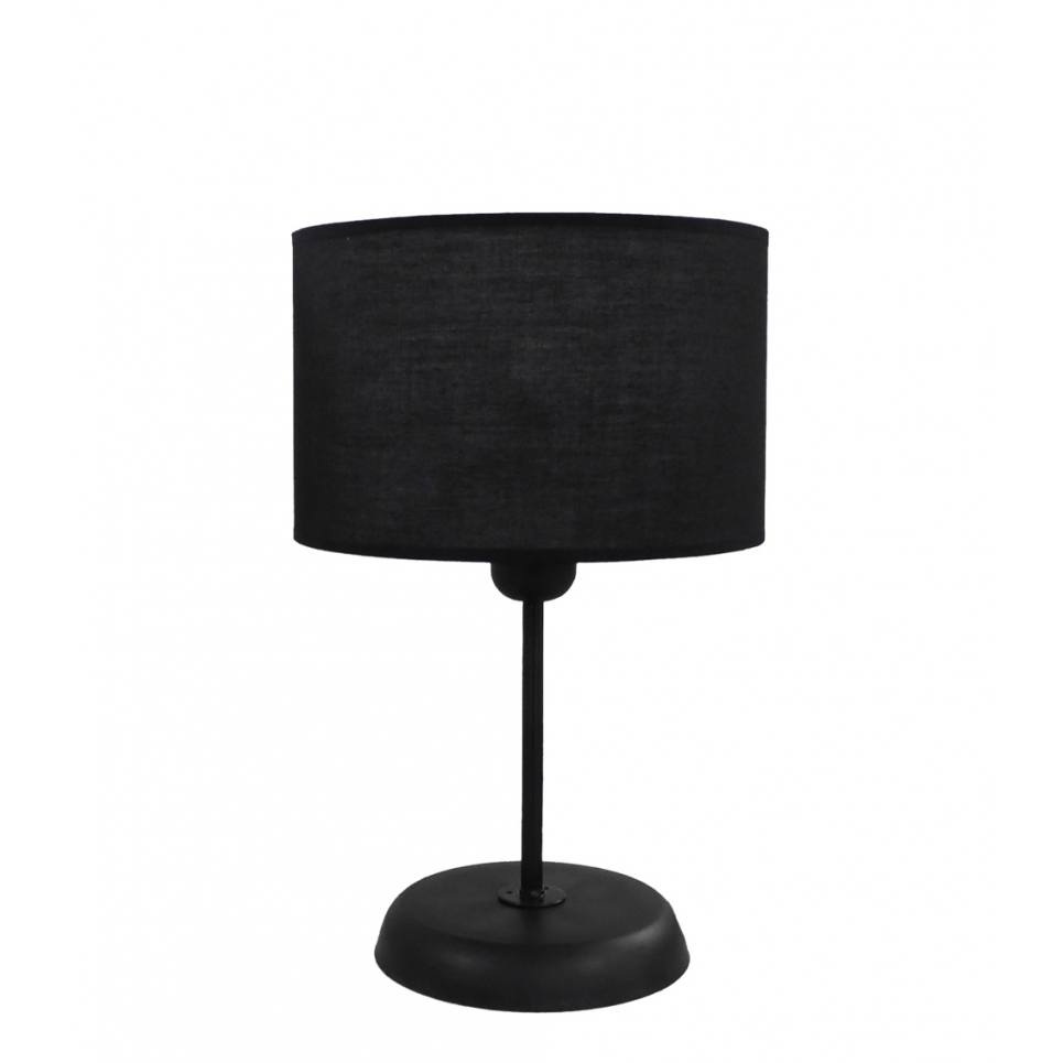 Heronia TL-05 Φ20 BLACK-BLACK ΠΟΡΤΑΤΙΦ Ε/27 ΜΕ ΑΜΠΑΖΟΥΡ ΚΥΛΙΝΔΡΟ