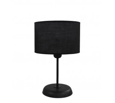 Heronia TL-05 Φ20 BLACK-BLACK ΠΟΡΤΑΤΙΦ Ε/27 ΜΕ ΑΜΠΑΖΟΥΡ ΚΥΛΙΝΔΡΟ