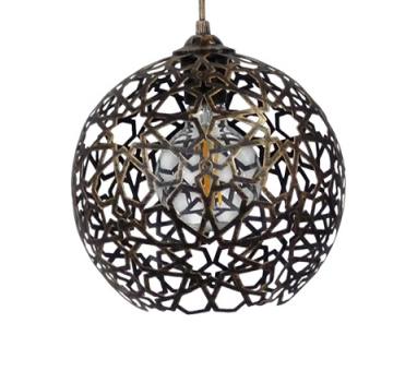 Heronia TUNIS/25 BRONZE 1/L ΚΡΕΜΑΣΤΟ PENDEL ΔΙΑΤΡΗΤΟ Φ25