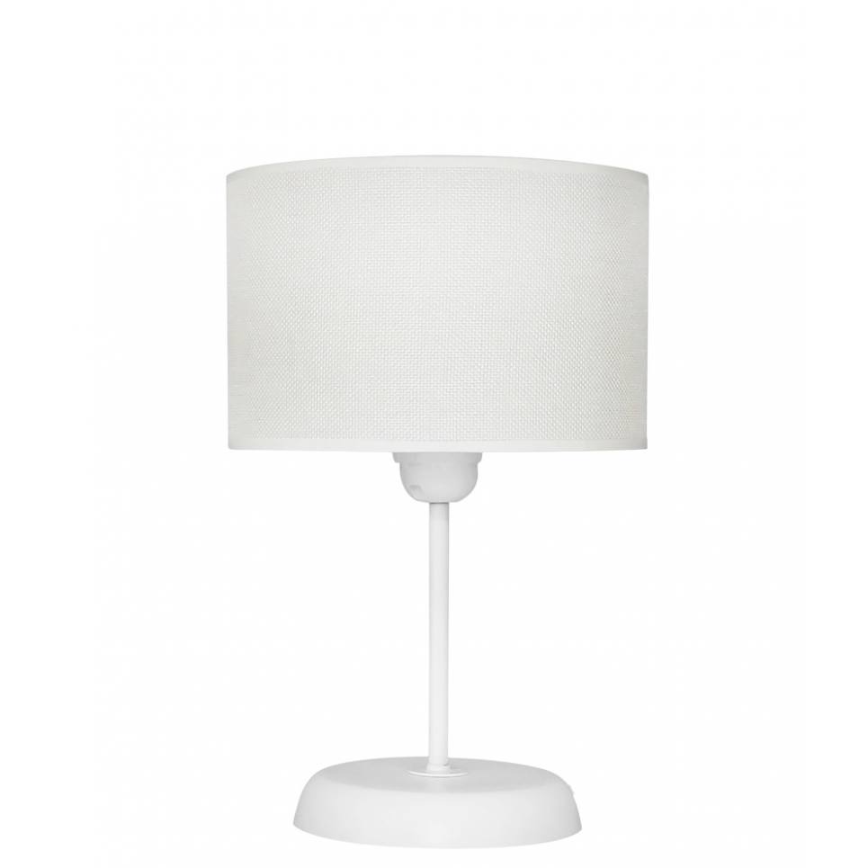 Heronia TL-05 Φ20 WHITE-ΛΕΥΚΟ/ΚΡΕΜ ΠΟΡΤΑΤΙΦ Ε/27 ΜΕ ΑΜΠΑΖΟΥΡ ΚΥΛΙΝΔΡΟ