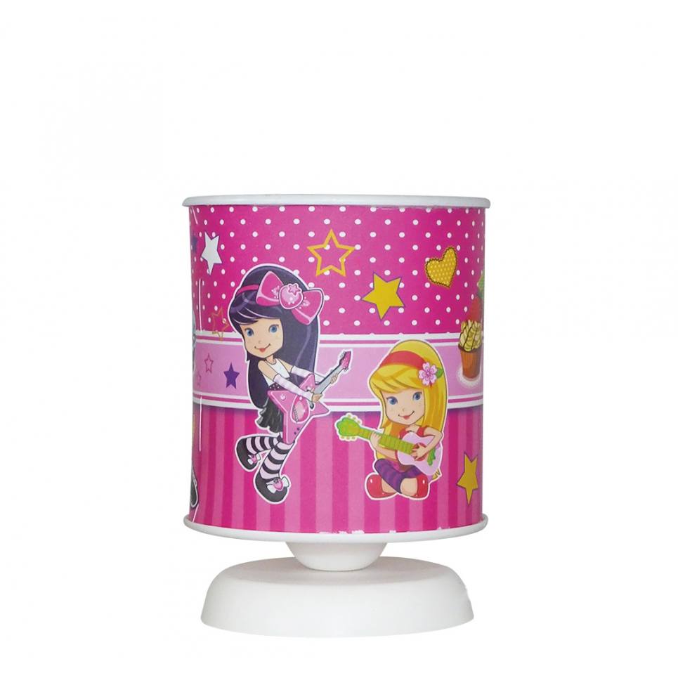 Heronia KID GIRL-B PR-07 ΠΟΡΤΑΤΙΦ Ε/27 ΛΕΥΚΟ ΚΟΡΙΤΣΙΑ-ΚΙΘΑΡΕΣ