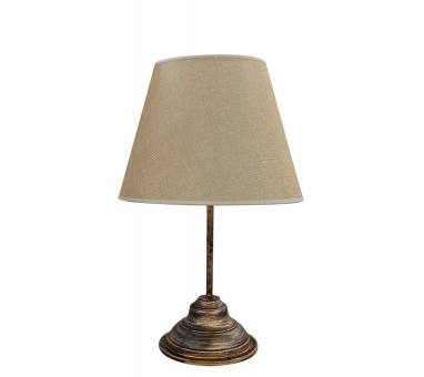 Heronia TL-04 Φ25 BRONZE-ΜΠΕΖ ΠΟΡΤΑΤΙΦ Ε/27 ΜΕ ΑΜΠΑΖΟΥΡ ΚΩΝΙΚΟ