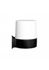 Heronia D-282 BLACK ΑΠΛΙΚΑ ΚΥΛΙΝΔΡ.OPAL ΣΚΕΤΗ ΠΛΑΣΤΙΚΗ 17.6x19.2cm