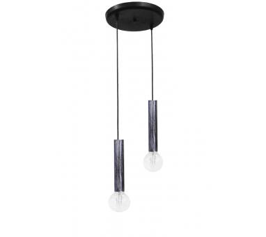 Heronia S-42PENDEL 2/L SILVER ΚΡΕΜΑΣΤΟ ΣΩΛΗΝΕΣ