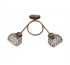 Heronia S-20 CE 2/L CHRIS BRONZE ΟΡΟΦΗΣ 2/Φ ΜΕ ΚΡΥΣΤΑΛΛΑ