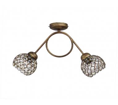 Heronia S-20 CE 2/L CHRIS BRONZE ΟΡΟΦΗΣ 2/Φ ΜΕ ΚΡΥΣΤΑΛΛΑ