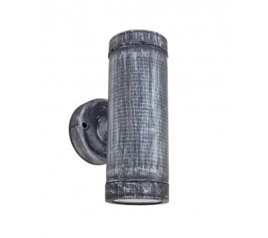 Heronia C-02 2/Φ SILVER ΣΠΟΤ ΠΛΑΣ.2XGU10-LED/EL