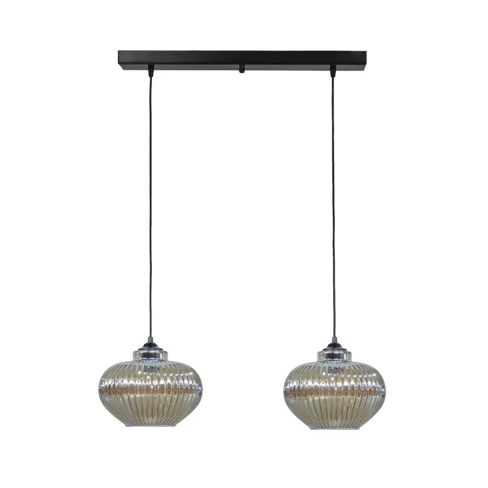 Heronia RIGATO/2L RAGA BL-FUME ΚΡΕΜΑΣΤΟ ΡΑΓΑ ΓΥΑΛΙΝΟ