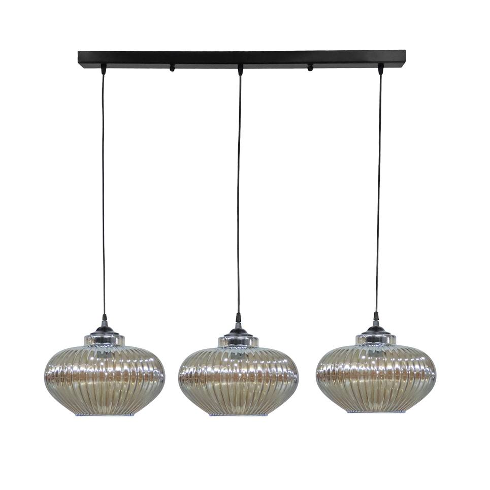 Heronia RIGATO/3L RAGA BL-FUME ΚΡΕΜΑΣΤΟ ΡΑΓΑ ΓΥΑΛΙΝΟ