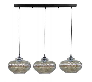 Heronia RIGATO/3L RAGA BL-FUME ΚΡΕΜΑΣΤΟ ΡΑΓΑ ΓΥΑΛΙΝΟ