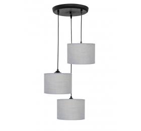 Heronia ΗΚ-04PENDEL/3L ΓΚΡΙ-ΒL ΚΡΕΜΑΣ.ΑΝΙΣΟΠ.ΑΜΠΑΖ.Φ20