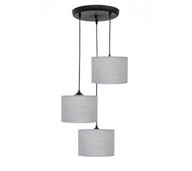 Heronia ΗΚ-04PENDEL/3L ΓΚΡΙ-ΒL ΚΡΕΜΑΣ.ΑΝΙΣΟΠ.ΑΜΠΑΖ.Φ20