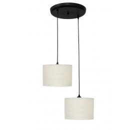 Heronia ΗΚ-01PENDEL/2L ΛΕΥΚΟ/ΚΡΕΜ-ΒL ΚΡΕΜΑΣ.ΑΝΙΣΟΠ.ΑΜΠΑΖ.Φ20