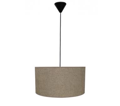 Heronia ΗΚ-06 ΚΑΦΕ/ΑΜΜΟΥ Φ40 ΚΥΛΙΝΔΡΟΣ ΚΡΕΜΑΣΤΟ 1/L Ε/27 ME ΚΑΛΩΔΙΟ ΑΜΠΑΖΟΥΡ