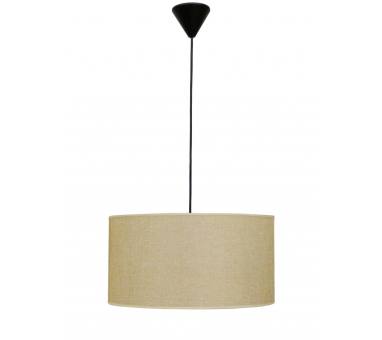 Heronia ΗΚ-02 ΜΠΕΖ Φ40 ΚΥΛΙΝΔΡΟΣ ΚΡΕΜΑΣΤΟ 1/L Ε/27 ME ΚΑΛΩΔΙΟ ΑΜΠΑΖΟΥΡ