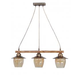 Heronia R-98CABLE RAGA 3/L BRONZE ΚΡΕΜΑΣΤΟ ΞΥΛ.ΓΥΑΛΙ ΜΕΛΙ ΜΕ ΤΑΜΠΛΑ