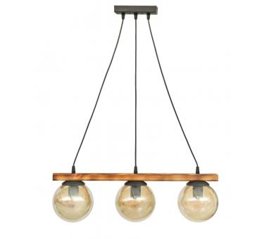 Heronia R-600CABLE RAGA 3/L WOOD ΚΡΕΜΑΣΤΟ ΞΥΛ.ΓΥΑΛΙ ΜΕΛΙ ΣΦΑΙΡΑΚΙ