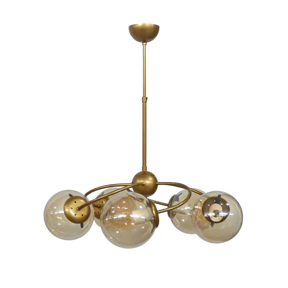 Heronia TOP/5L GOLD MAT-MELI ΠΟΛΥΦΩΤΟ Ε/27 ΜΕ ΜΠΑΛΛΕΣ