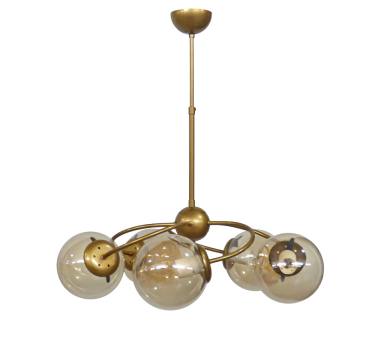 Heronia TOP/5L GOLD MAT-MELI ΠΟΛΥΦΩΤΟ Ε/27 ΜΕ ΜΠΑΛΛΕΣ