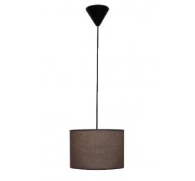 Heronia ΗΚ-05 ΚΑΦΕ Φ20 ΚΥΛΙΝΔΡΟΣ ΚΡΕΜΑΣΤΟ 1/L Ε/27 ME ΚΑΛΩΔΙΟ ΑΜΠΑΖΟΥΡ