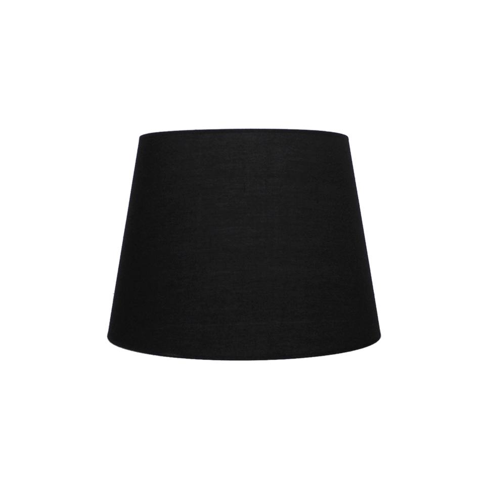 Heronia Η-03 ΚΩΝΙΚΟ ΜΑΥΡΟ Φ40 ΑΜΠΑΖΟΥΡ Φ40h25φ35,5cm ΕΠΙΤΡΑΠΕΖΙΟ