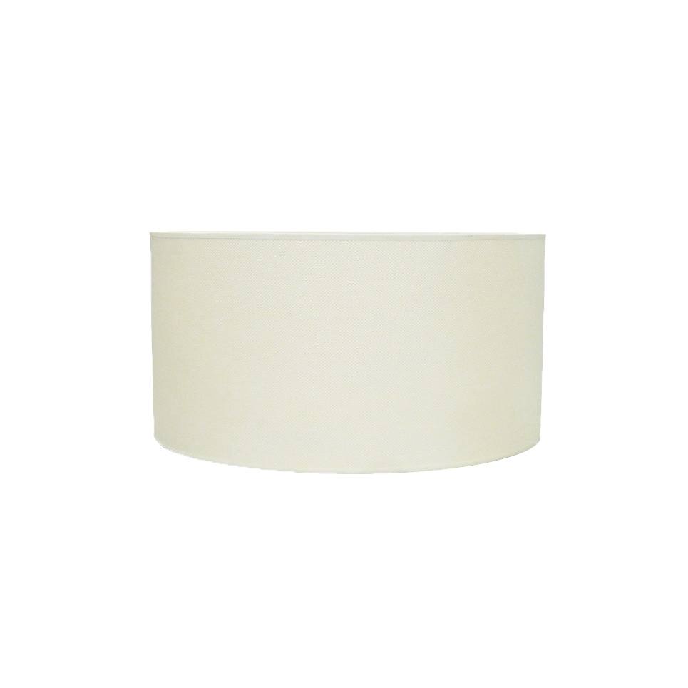 Heronia Η-01 ΛΕΥΚΟ/ΚΡΕΜ Φ40 Ε/27 ΑΜΠΑΖΟΥΡ ΚΥΛΙΝΔΡΟΣ Φ40h20cm