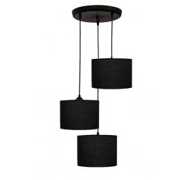 Heronia ΗΚ-03PENDEL/3L ΜΑΥΡΟ-ΒL ΚΡΕΜΑΣ.ΑΝΙΣΟΠ.ΑΜΠΑΖ.Φ20