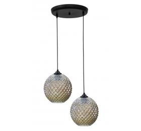 Heronia GL-5010 PENDEL 2/L BL-FUME BALL ΚΡΕΜΑΣΤΟ