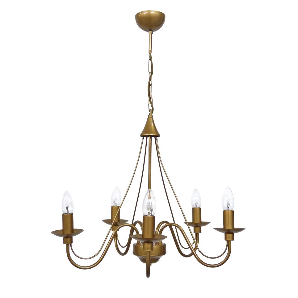 Heronia S-11 5/L GOLD MAT ΠΟΛΥΦΩΤΟ ΚΕΡΙ