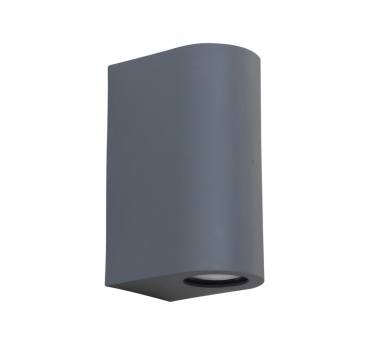 Heronia C-032 GREY 2/L UP-DOWN ΣΠΟΤ ΚΥΛΙΝΔΡΟΣ 2XGU10