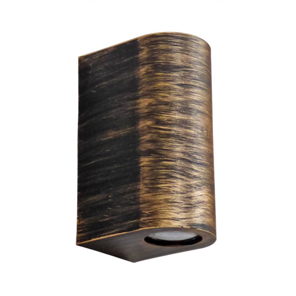 Heronia C-032 BRONZE 2/L UP-DOWN ΣΠΟΤ ΚΥΛΙΝΔΡΟΣ 2XGU10