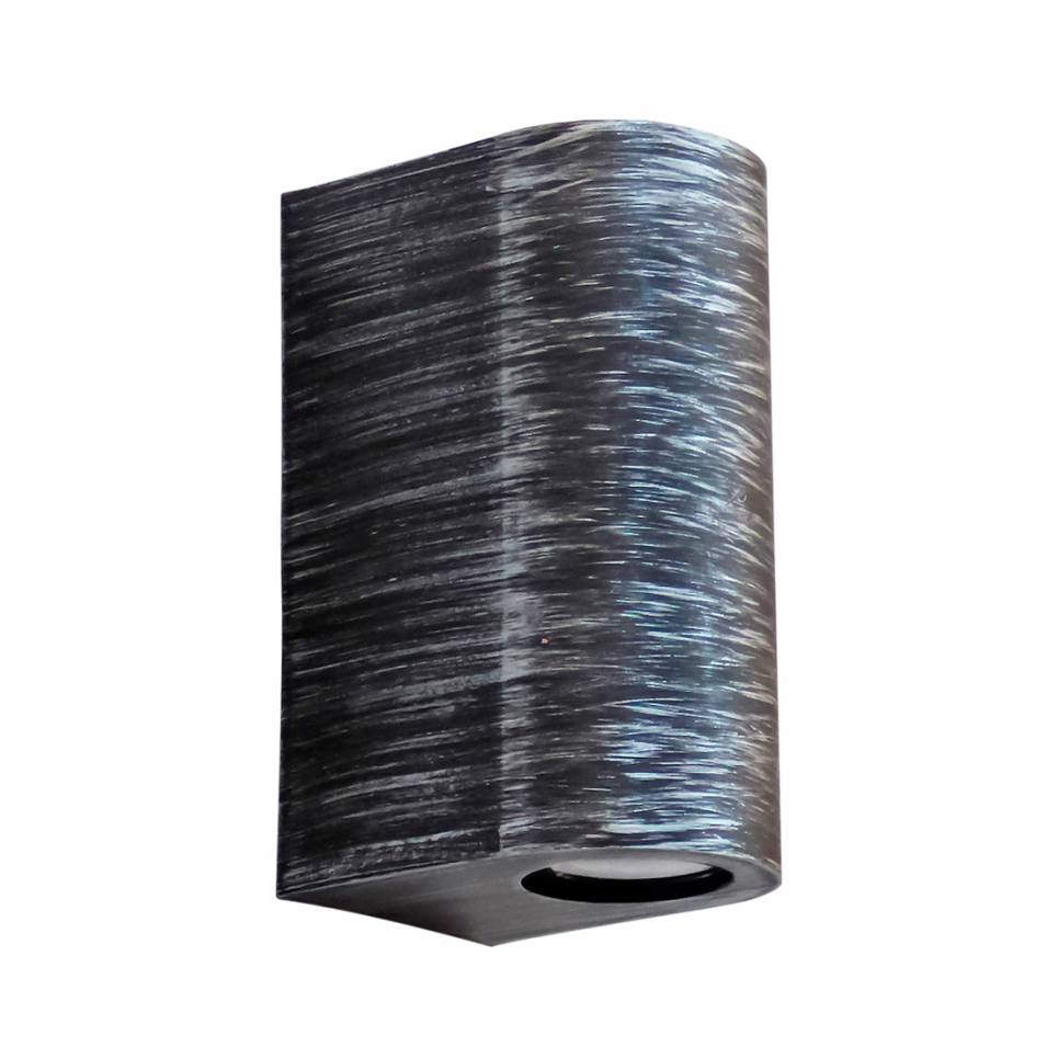 Heronia C-032 SILVER 2/L UP-DOWN ΣΠΟΤ ΚΥΛΙΝΔΡΟΣ 2XGU10