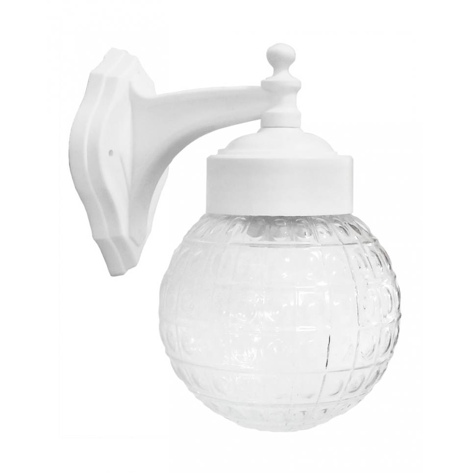 Heronia LP-110AN WHITE-TRANS ΑΠΛΙΚΑ ΒΙΔΩΤΟ ΓΥΑΛΙ ΣΦΑΙΡΑΚΙ