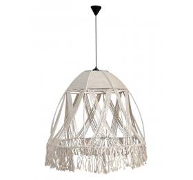 Heronia BRAZIL -B- 1/L WHITE MACKRAME Φ80