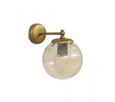 Heronia GL-600/AP GOLD-MAT MELI ΑΠΛΙΚΑ ΣΦΑΙΡΑΚΙ Φ15