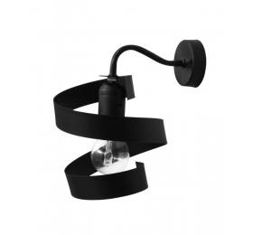 Heronia FLEXI-01AP BLACK ΑΠΛΙΚΑ ΜΕΤΑΛΛΙΚΗ Ε/27